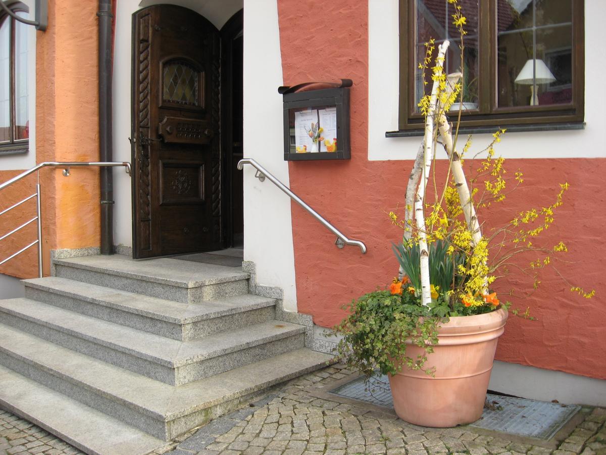 Hotel-Gasthof Zum Hirschen Durrwangen Exterior foto